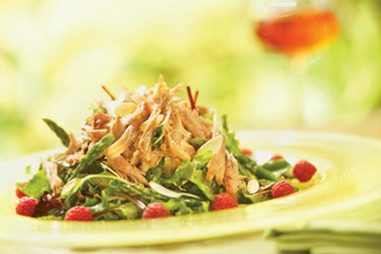 Salad with Duck Legs Confit